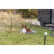 Omheining voor hond in tuin of camping 